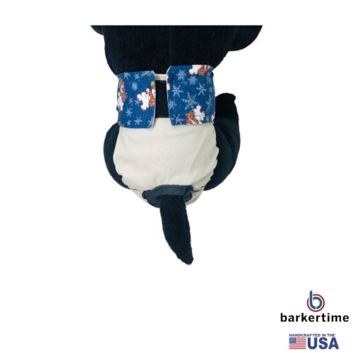 snowman in winterwonderland on frosty cream diaper - model 2 snowman in winterwonderland on frosty cream diaper - model 2