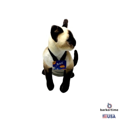 blue halloween boo pumpkin on frosty cream cat diaper overall - model 2 blue halloween boo pumpkin on frosty cream cat diaper overall - model 2