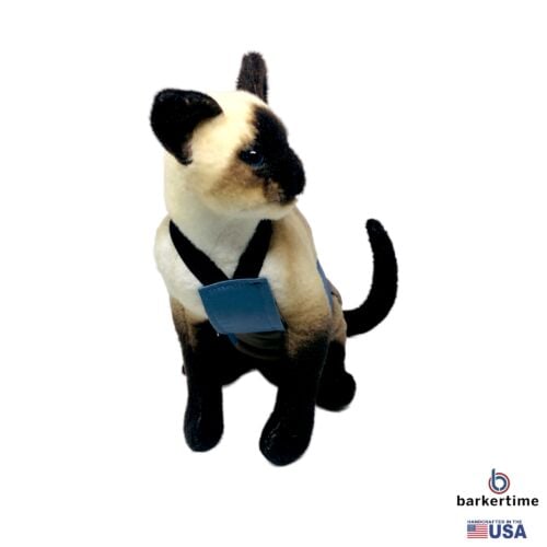 light blue on brown cat diaper overall - model 2 light blue on brown cat diaper overall - model 2