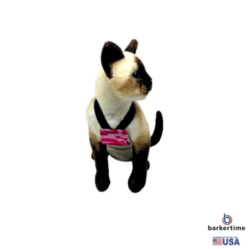 pink camo on frosty cream cat diaper overall - model 2 pink camo on frosty cream cat diaper overall - model 2