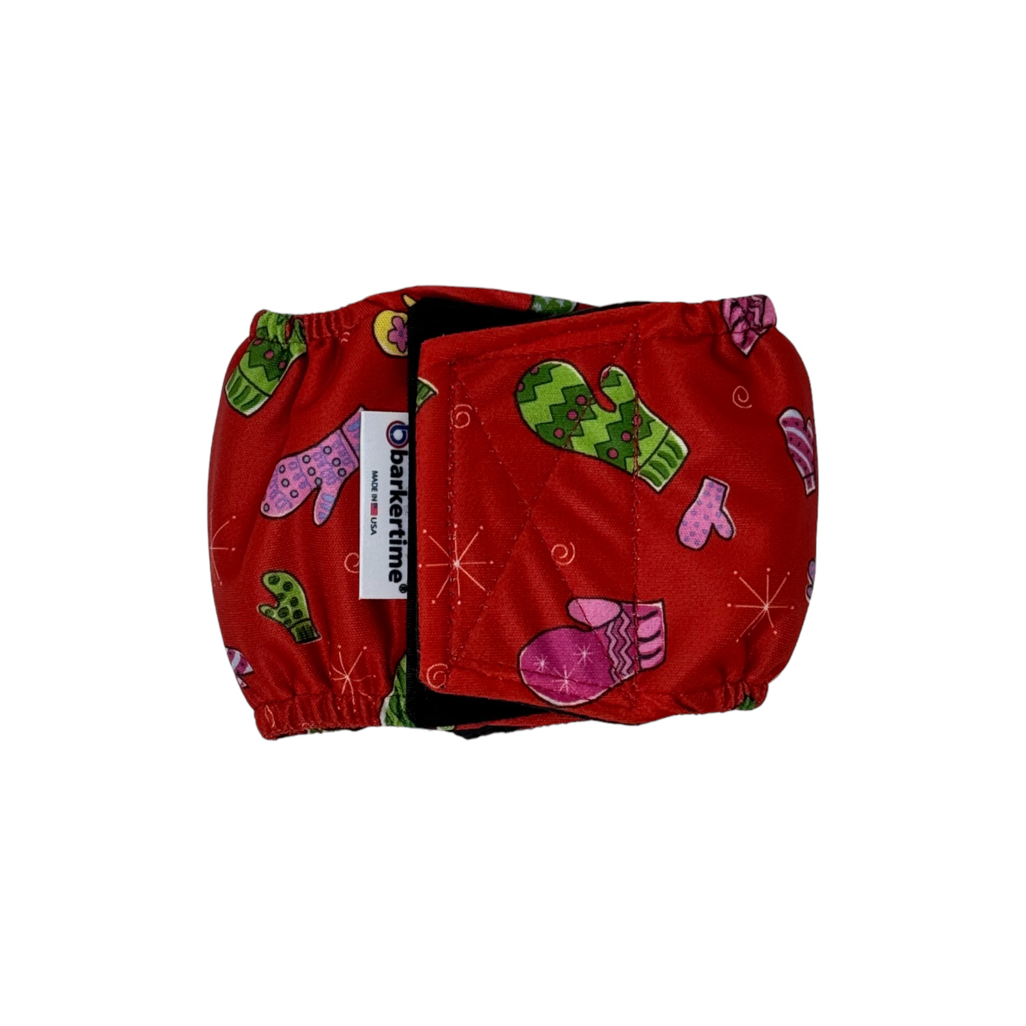 Holiday Mittens Dog Belly Band