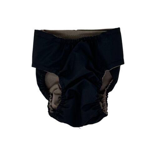 midnight black swim diaper - back midnight black swim diaper - back