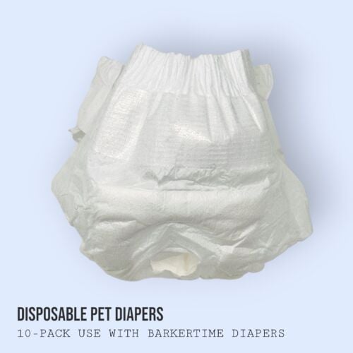 disposable diapers 10pk - barkertime 2 disposable dog diapers barkertime