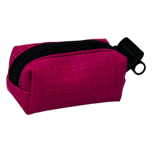 fuschia dots poop bag holder 2 fuschia dots poop bag holder 2