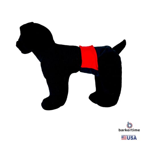 holiday red on black diaper - model 1 holiday red on black diaper - model 1