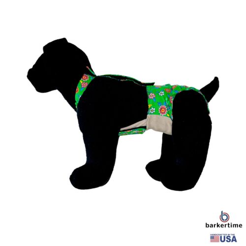 green spring flower on frosty cream snappy diaper overall model 1 green spring flower on frosty cream snappy diaper overall model 1