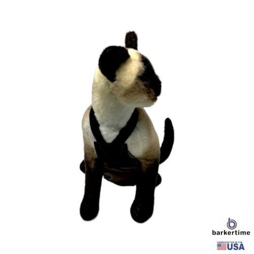 regal purple on beige cat diaper overall - model 2 regal purple on beige cat diaper overall - model 2