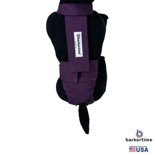 regal purple on beige diaper overall - model 2 regal purple on beige diaper overall - model 2