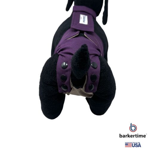 regal purple on beige diaper overall - model 3 regal purple on beige diaper overall - model 3