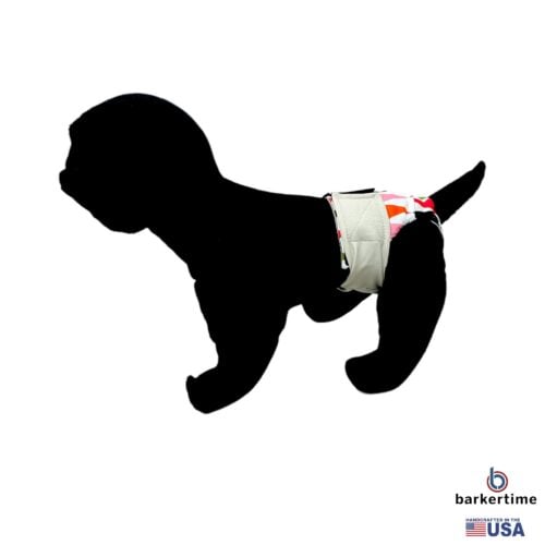 fancy harlequin on frosty cream diaper snappy - model 1 fancy harlequin on frosty cream diaper snappy - model 1