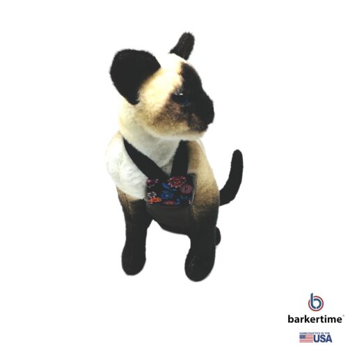 spring flower bloom on brown cat diaper overall model 2 spring flower bloom on brown cat diaper overall model 2