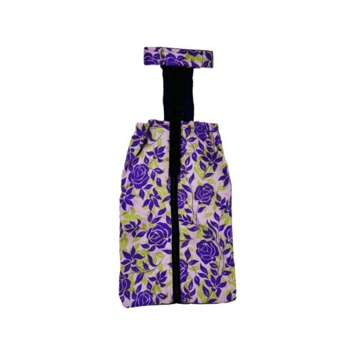 purple rose drag bag