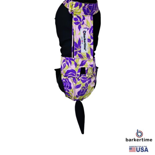 purple rose on brown snappy overall - model 2 purple rose on brown snappy overall - model 2