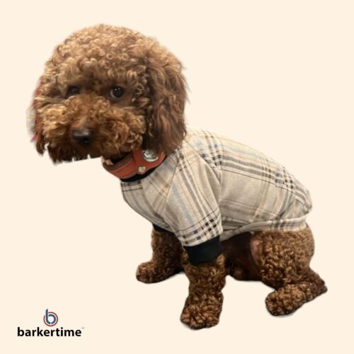 autumn haze tartan dog shirt - quincy 1 dog shirt