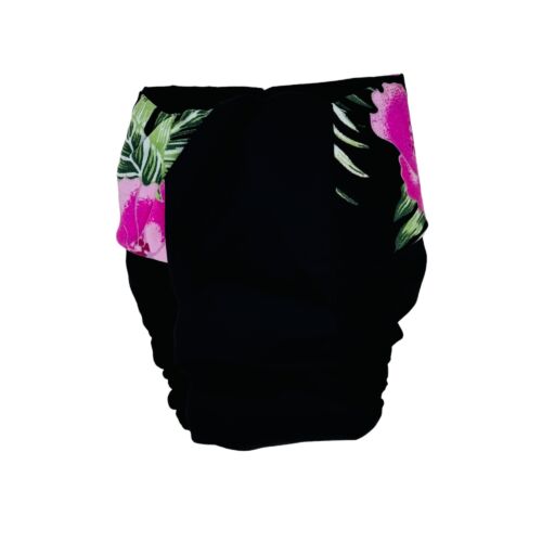 tropical twilight bloom diaper - back tropical twilight bloom diaper - back
