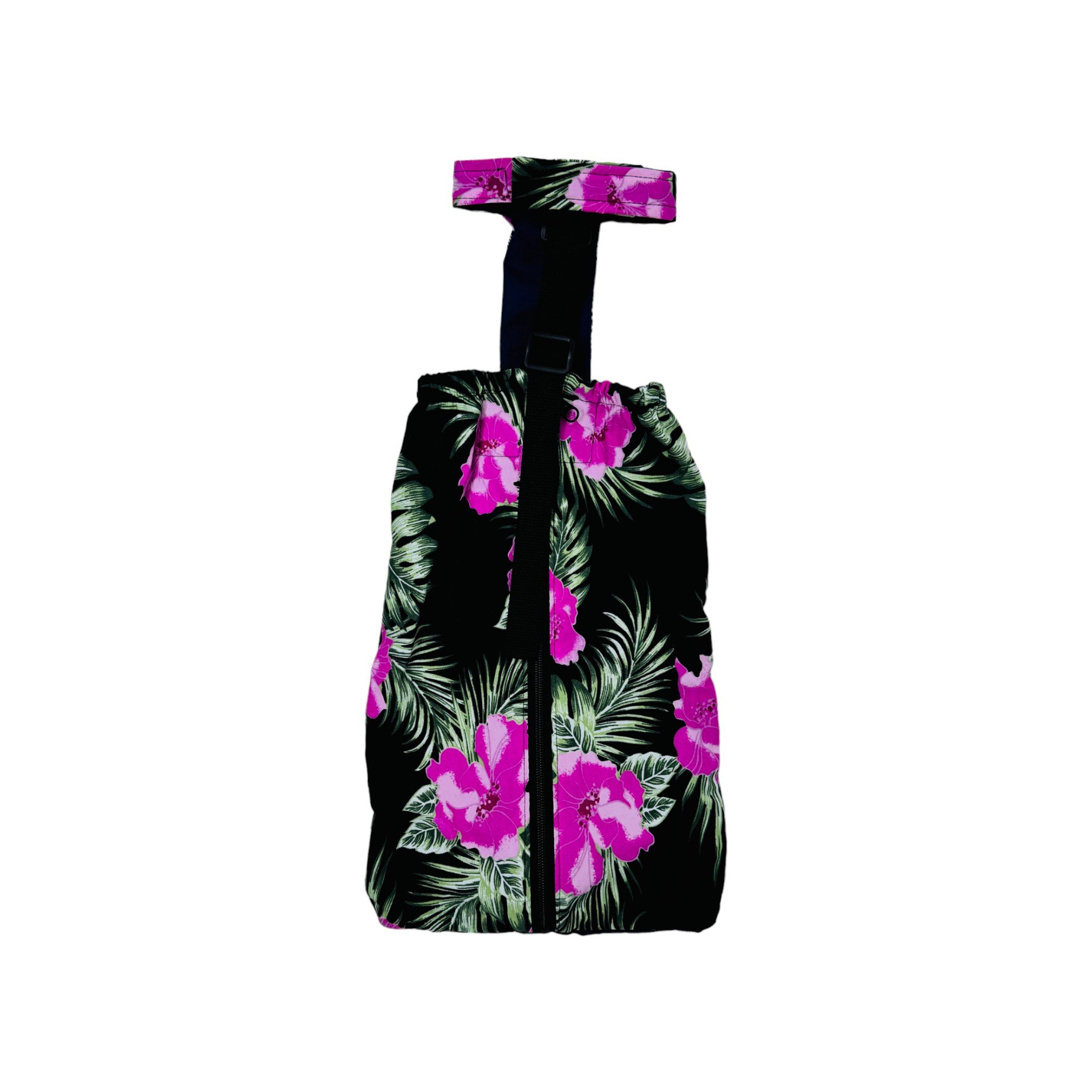 Tropical Twilight Bloom Dog Drag Bag