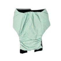 minty kisses snappy diaper – back