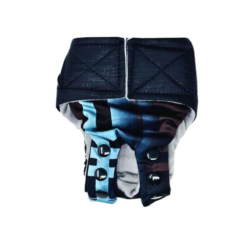 northern lights plaid snappy diaper