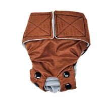Toasted Pecan Dog Diaper Snappy