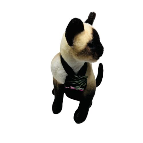 tropical twilight bloom cat diaper overall - model 2 tropical twilight bloom cat diaper overall - model 2