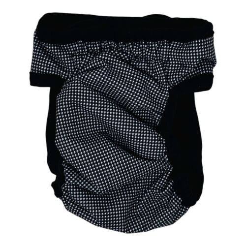 gingham diaper pull-up - back gingham diaper pull-up - back