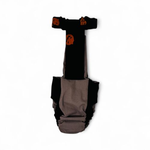 jack-o-sassy diaper overall - back jack-o-sassy diaper overall - back