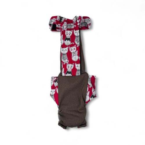 meowgical mischief snappy overall - back meowgical mischief snappy overall - back