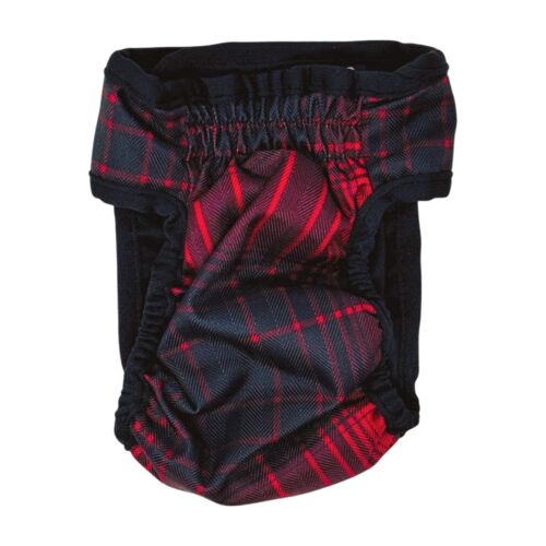 Plaid to the Bone diaper pull-up - back Plaid to the Bone diaper pull-up - back