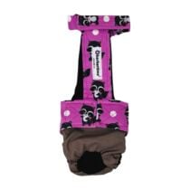 Rascal Dots Dog Diaper Overall
