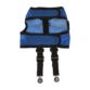 pixel blue suspender harness - back