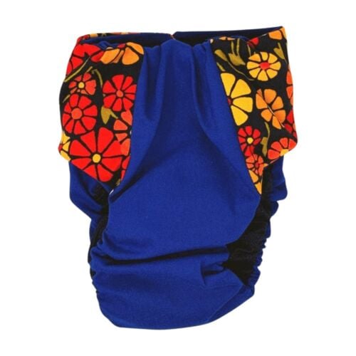 Ember Flora diaper - back Ember Flora diaper - back