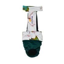 Ivory Botanica Dog Diaper Overall