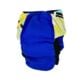Mid-Mod Matrix on Blue diaper - back