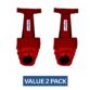 cherry red overall 2pk
