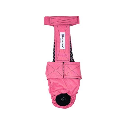 dusty rose diaper overall