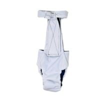 marshmallow fluff diaper overall – back