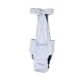 marshmallow fluff diaper overall - back