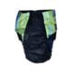 northern lights plaid diaper - back