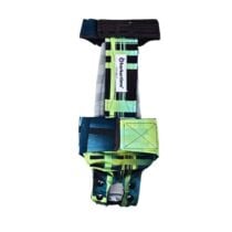 Northern Lights Plaid Dog Diaper Snappy Overall