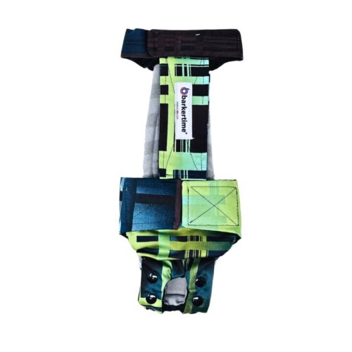 northern lights plaid snappy overall
