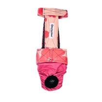 Peony Splash Dog Diaper Overall