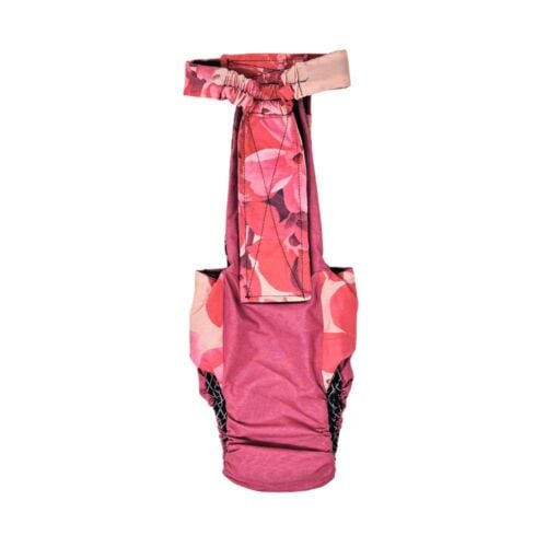 peony splash diaper overall - back peony splash diaper overall - back