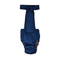 sailor navy diaper overall – back