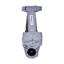 Storm Cloud Dog Diaper Overall