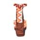 tail wag zigzag diaper overall - back